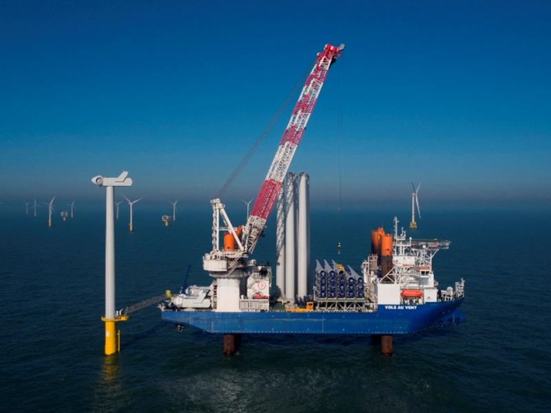 Valemo réalisera linspection en mer des éoliennes du parc de Saint