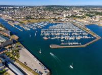 Portuaire - Le port de plaisance de Cherbourg enregistre une forte hausse de sa fréquentation en juillet