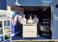 Normandie Maritime et ses adhérents pavoisent au salon nautique de la Rochelle